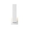 Z-Lite Edge 1 Light Outdoor Wall Sconce, White & Sand Blast 576S-WH-LED - alternate 4